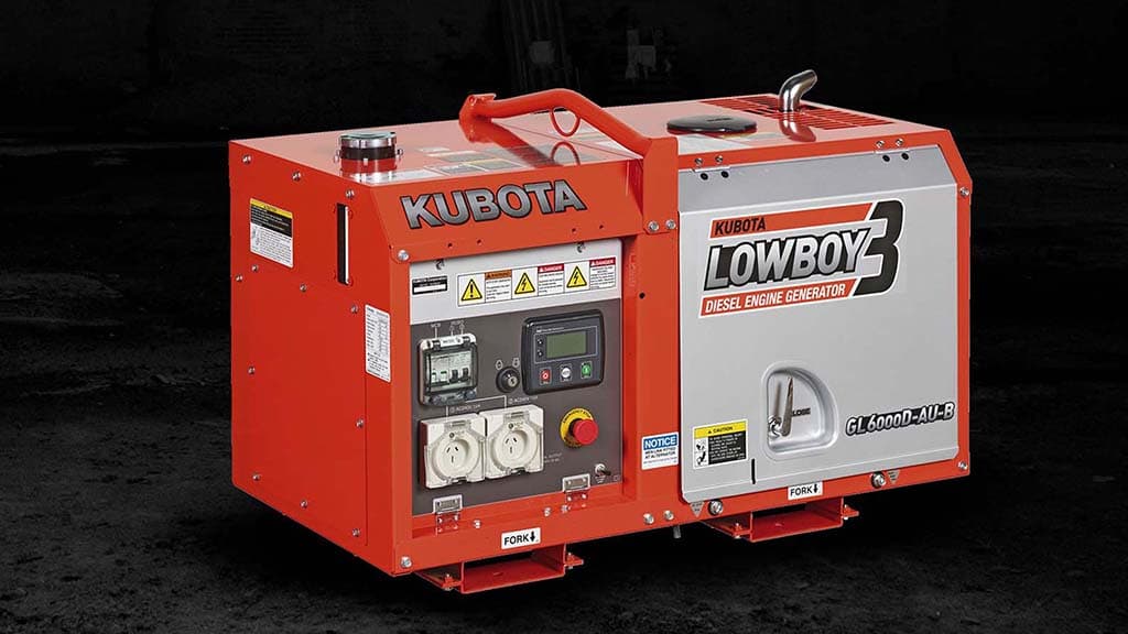 Kubota GL Lowboy Generators