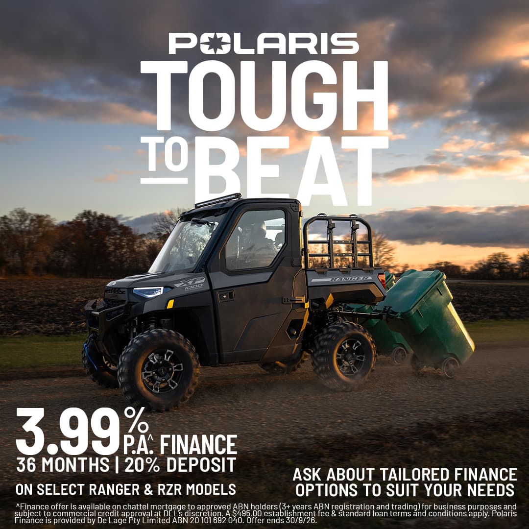 Polaris Tough to Beat September 2026 finance offer at 3.99 percent per annum