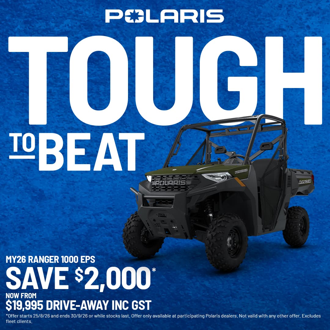 Polaris Tough to Beat September 2026 offer for the Ranger 1000 EPS